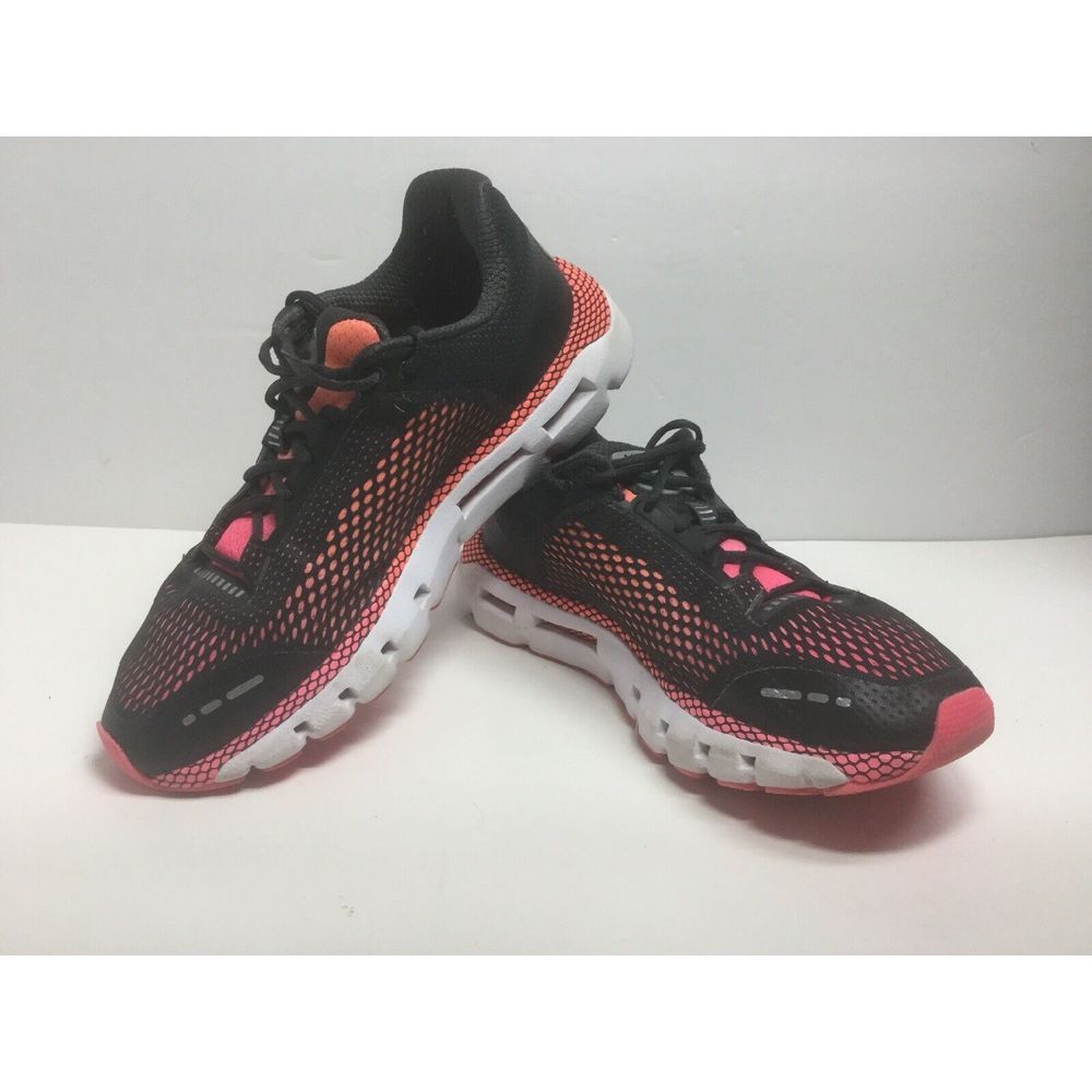 Under Armour HOVR Womens Sz 9.5 M‎ Running Shoes Gray Pink Sneakers 3021396-107